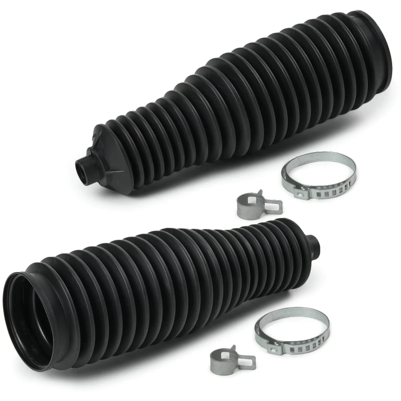 Image of RIDEX 191B0112 Steering Rack Boot with accessories, Front Axle Bellow,steering (191)