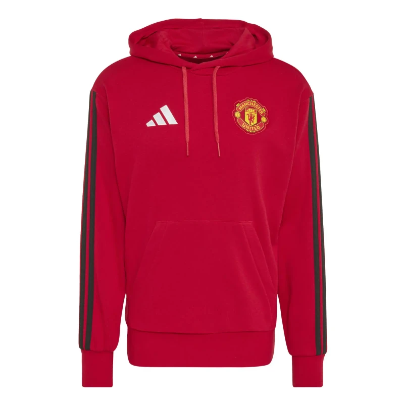 Image of Adidas Manchester United hoodie DNA 2026/27 Rouge Male XS
