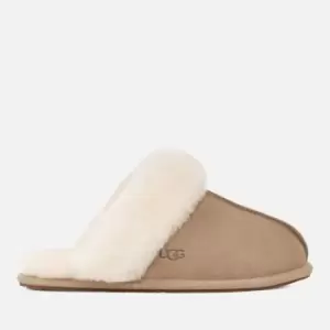 Image of UGG Womens Scuffette II Sheepskin Slippers - Mustard Seed/Natural - UK 6