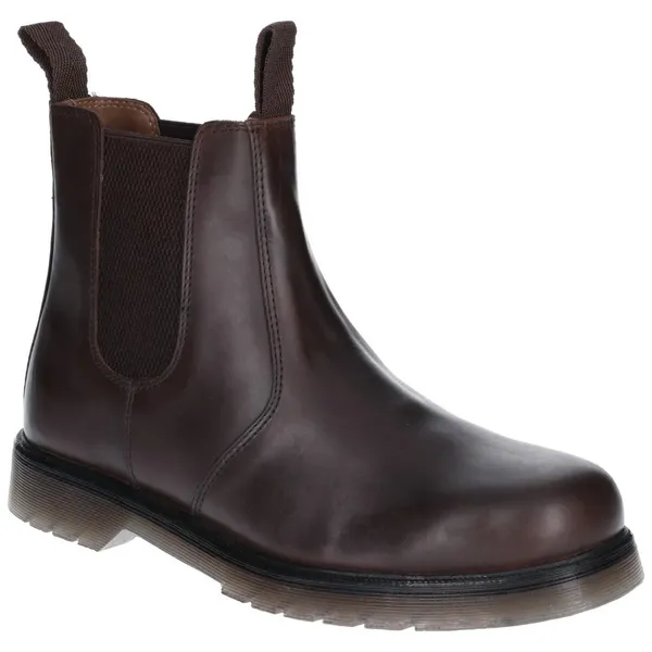 Image of Amblers Mens Chelmsford Slip On Dealer Boots 15323-19661-05 Colour: Brown