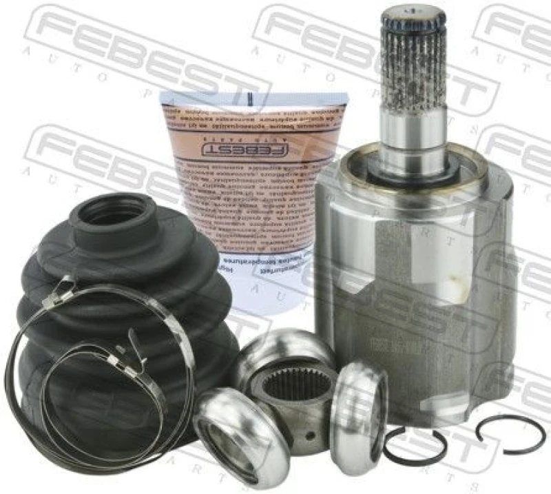 Image of FEBEST 1411-KORLH CV Joint Front Axle Left Joint Kit,drive shaft (5)