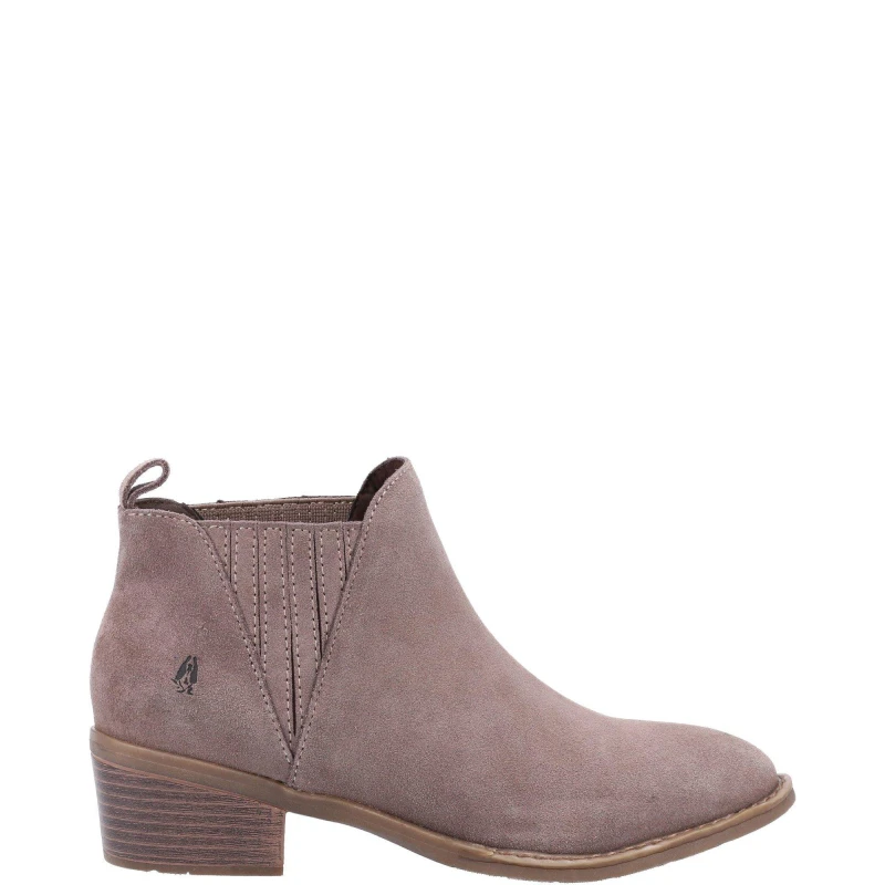 Image of Hush Puppies Womens Isobel Warm Lined Chelsea Ankle Boots - UK 3 Beige female GDE2849TAU3