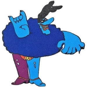 image of The Beatles - Yellow Submarine Chief Blue Meanie 2 Standard Patch