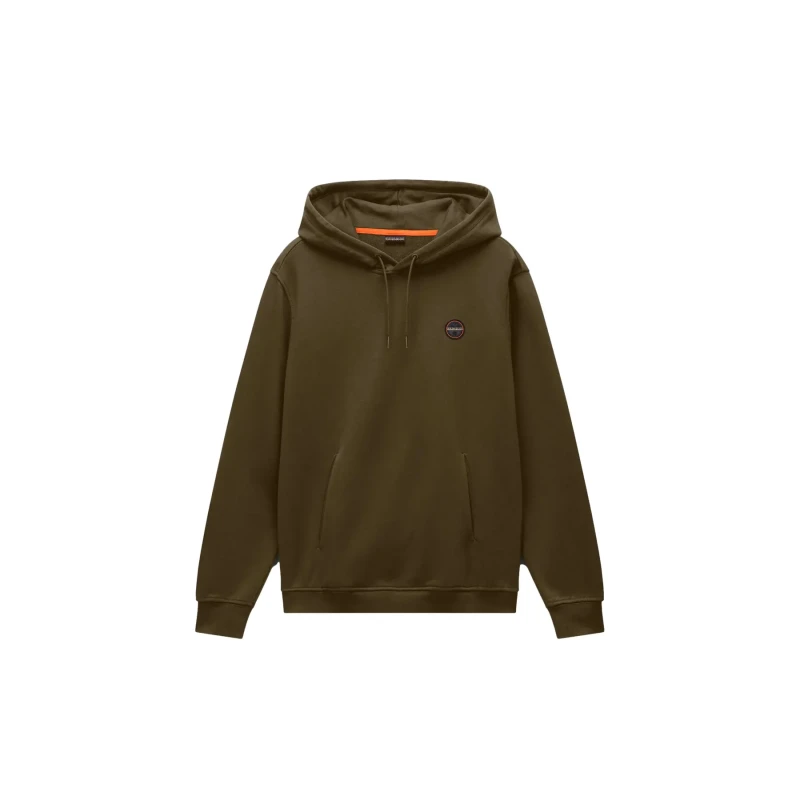 Image of Sweatshirt Napapijri French Terry Badge Vert Male S