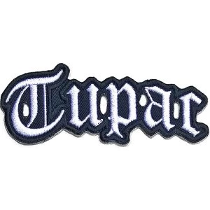 Tupac - Cut-Out Logo Standard Patch