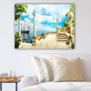 Image of 578016511_70100 Multicolor Decorative Canvas Painting