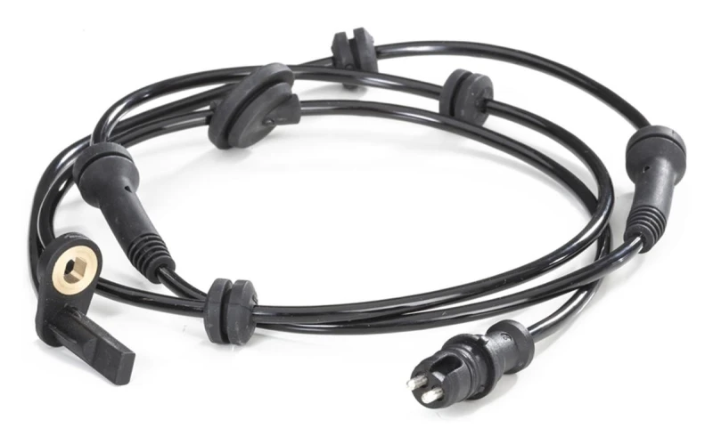 Image of HELLA 6PU 009 106-771 ABS Sensor Front Axle Left Sensor,wheel speed (412)