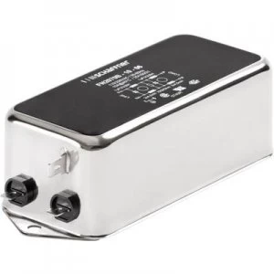 Image of Mains filter IEC socket 250 V AC 1 A 22 mH W x