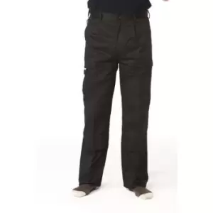 Image of Apind Black Industry Trouser - Size 30W L31