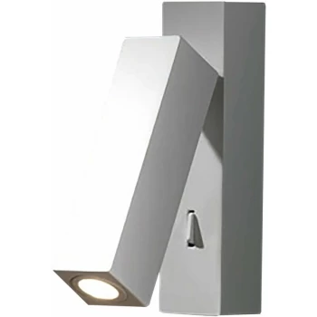 image of 05-leds C4 - Hall wall lamp, zamak, matt white