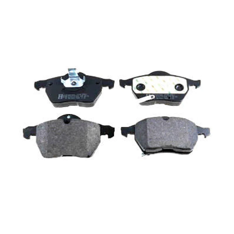 Image of ZIMMERMANN 23798.195.1 Brake pad set Front Axle, with acoustic wear warning, Photo corresponds to scope of supply, with adhesive film Brake Pad Set,d