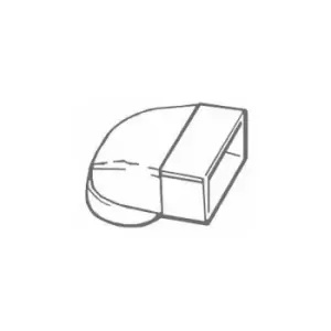 Image of Elbow Female Round Connector - R40300 - Manrose