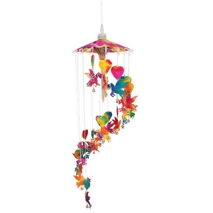 Image of Multicoloured Unicorn Paper Mobile