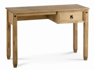 Image of Seconique Budget Mexican 1 Drawer Pine Wooden Desk Flat Packed