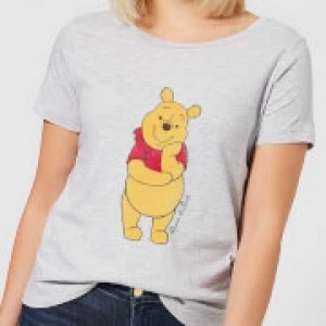 Image of Disney Winnie The Pooh Classic Womens T-Shirt - Grey - L