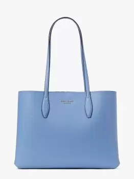 image of Kate Spade All Day Patio Tile Pop Large Tote Bag, Kingfisher, One Size