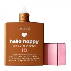 Image of Benefit Hello Happy Soft Blur Liquid Foundation 30ml Shade 10