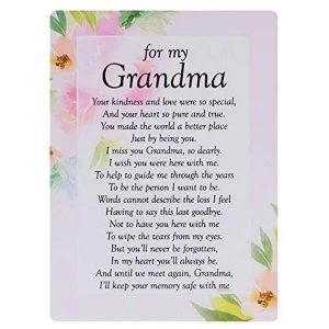 Image of Graveside Memorial Cards - For My Grandma