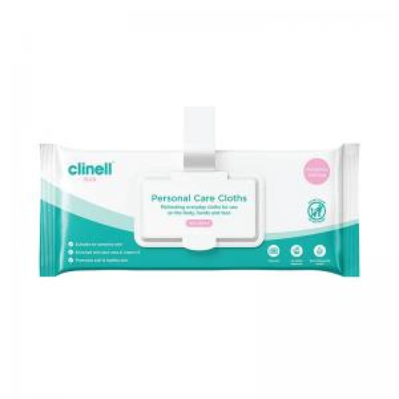 Image of Carell Clinell Personal Care Cloths (Pack of 40) CPP40 CPP401