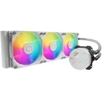 Image of Cooler Master MasterLiquid 360L Core ARGB White All In One Liquid CPU Cooler - 360mm