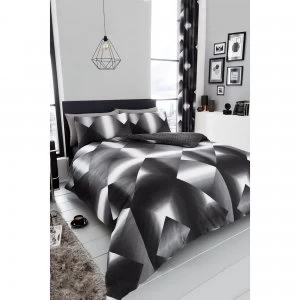 image of 3D Triangle Reversible Duvet Set