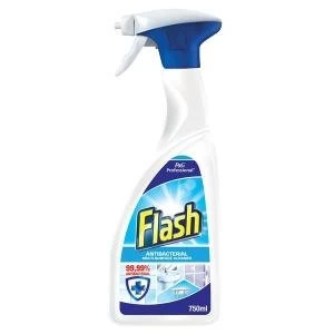 image of Flash 750ml Professional Anti bacterial Multi surface Cleaner Spray