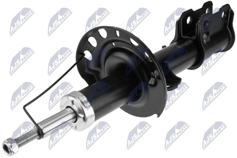 Image of NTY A-PL-013 Shock absorber Front Axle Right, Gas Pressure, Twin-Tube, Suspension Strut, Bottom Clamp Shock Absorber (854)