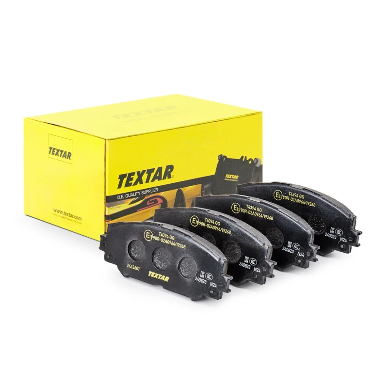 Image of TEXTAR 2433601 Brake pad set not prepared for wear warning indicator Brake Pad Set,disc brake (402)