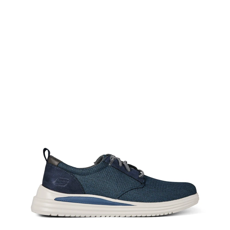 Image of Skechers Slip On Boat Trainers Mens - Blue Blue 9