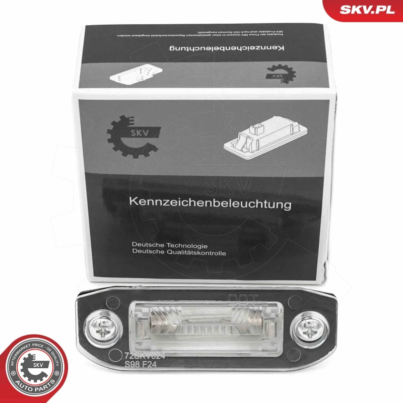 Image of ESEN SKV Number plate light ESEN SKV 72SKV024