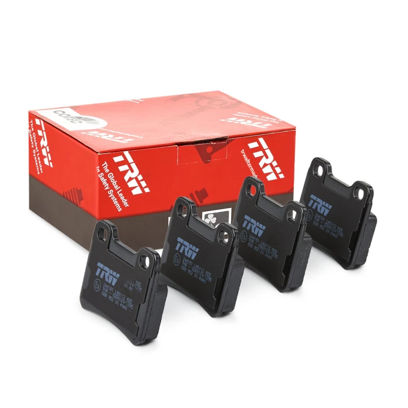 Image of TRW GDB952 Brake pad set not prepared for wear warning indicator Brake Pad Set,disc brake (402)