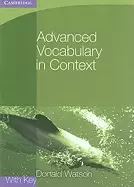 Image of advanced vocabulary in context with key