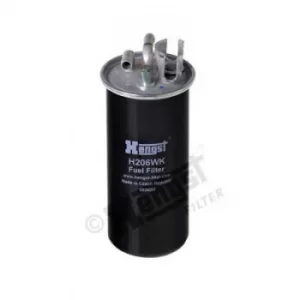 Image of In-Line Fuel Filter H206WK by Hella Hengst
