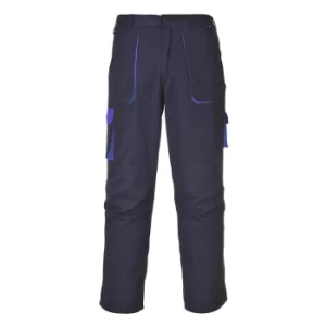 image of Portwest TX11 Texo Contrast Trouser Navy Blue 2XL 31"