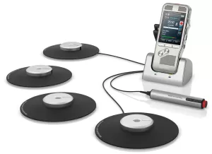 Image of Philips DPM8900 Conference Recording Kit with SpeechExec 11 Dictate