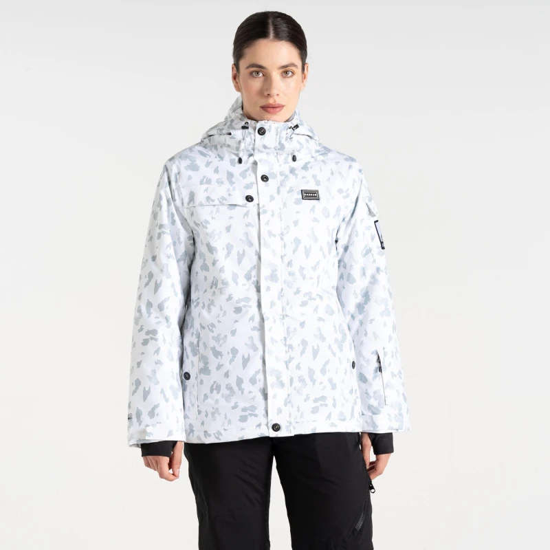 Image of Dare 2b Womens Ski Life Recycled Waterproof Breathable Insulated Waterproof Jacket Blcdeblcdhpt female 12