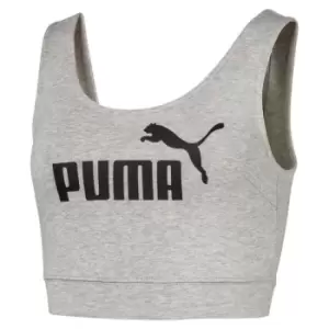 Puma Essential Crop Top Ladies - Grey