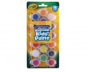 image of Crayola Poster Paints Acrylic Case 18 Pack