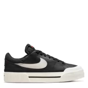 Image of Nike Court Legacy Lift Womens Shoes - Black
