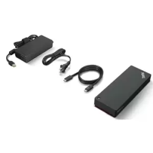 Image of Lenovo ThinkPad Universal Thunderbolt 4 Smart Dock Wired Black