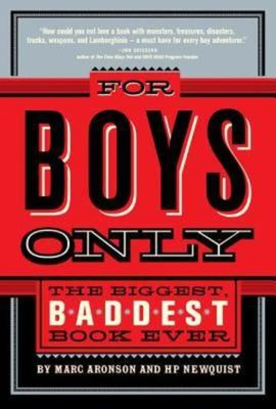 Image of For Boys Only by Marc Aronson and H. P Newquist Book