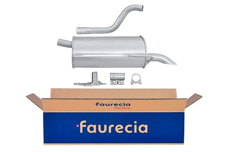 Image of Rear silencer HELLA 8LD 366 034-331