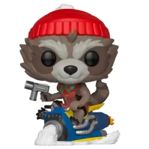 image of Guardians of the Galaxy Holiday Rocket Raccoon Pop! Vinyl Figure