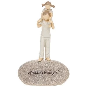 Image of Dad Rocks Daddys Girl Ornament