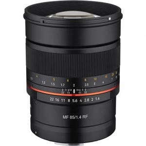 Image of Samyang 85mm f1.4 MF Lens for Canon RF Mount