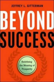 Image of Beyond Success by Jeff Gitterman Hardback