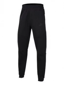Image of Nike Older Boys Tech Fleece Pant - Black, Size S, 8-10 Years