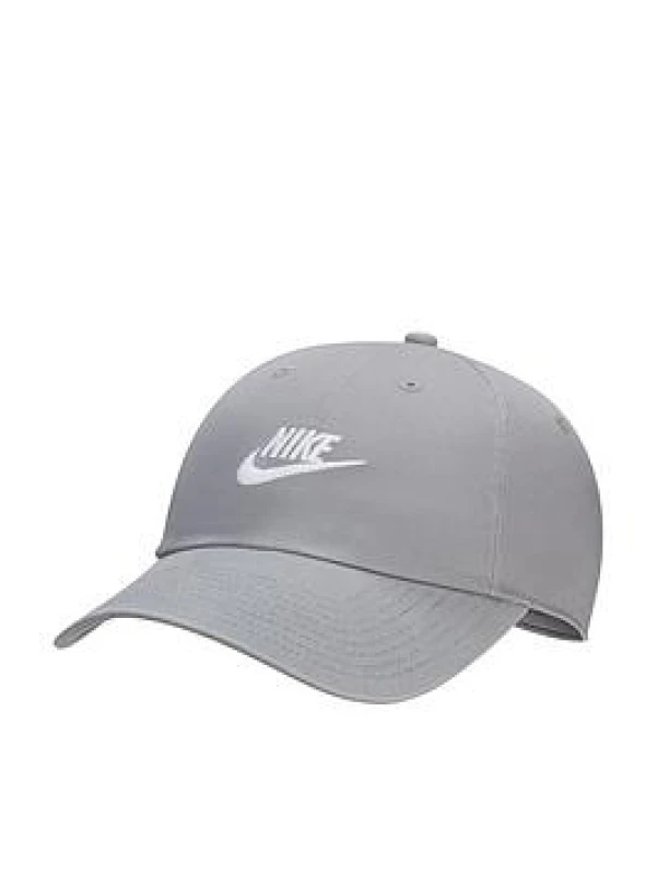 Image of Nike Sportswear Heritage 86 Futura Washed Hat - Grey Unisex L-XL