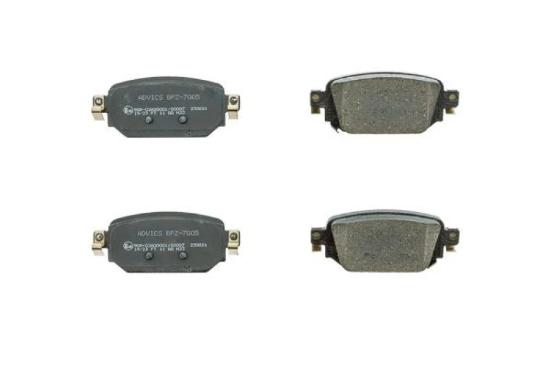 Image of AISIN Brake pad set AISIN BPZ-7005