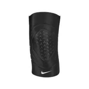 image of Nike Pro Closed Patella Knee Sleeve 3 Black White Large